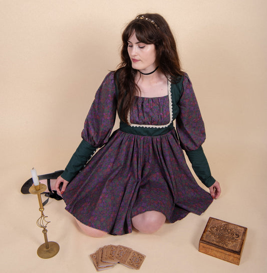 Ivy Bishop Sleeve Prairie Print Dress