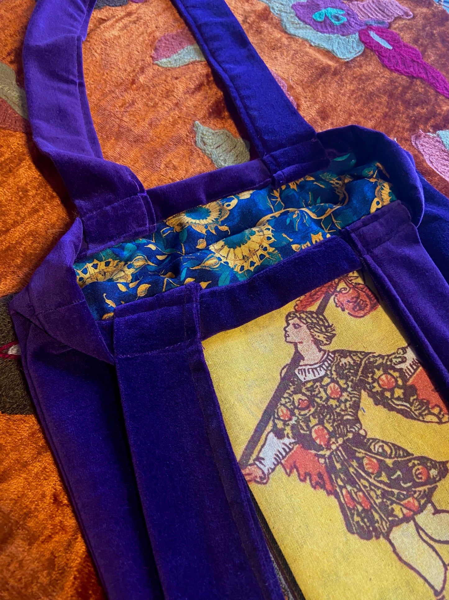 The Fool Velvet Tapestry Tote Bag