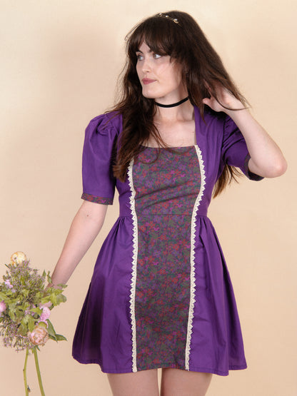Thistle Panelled Print Dress