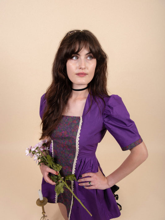 Thistle Panelled Print Dress