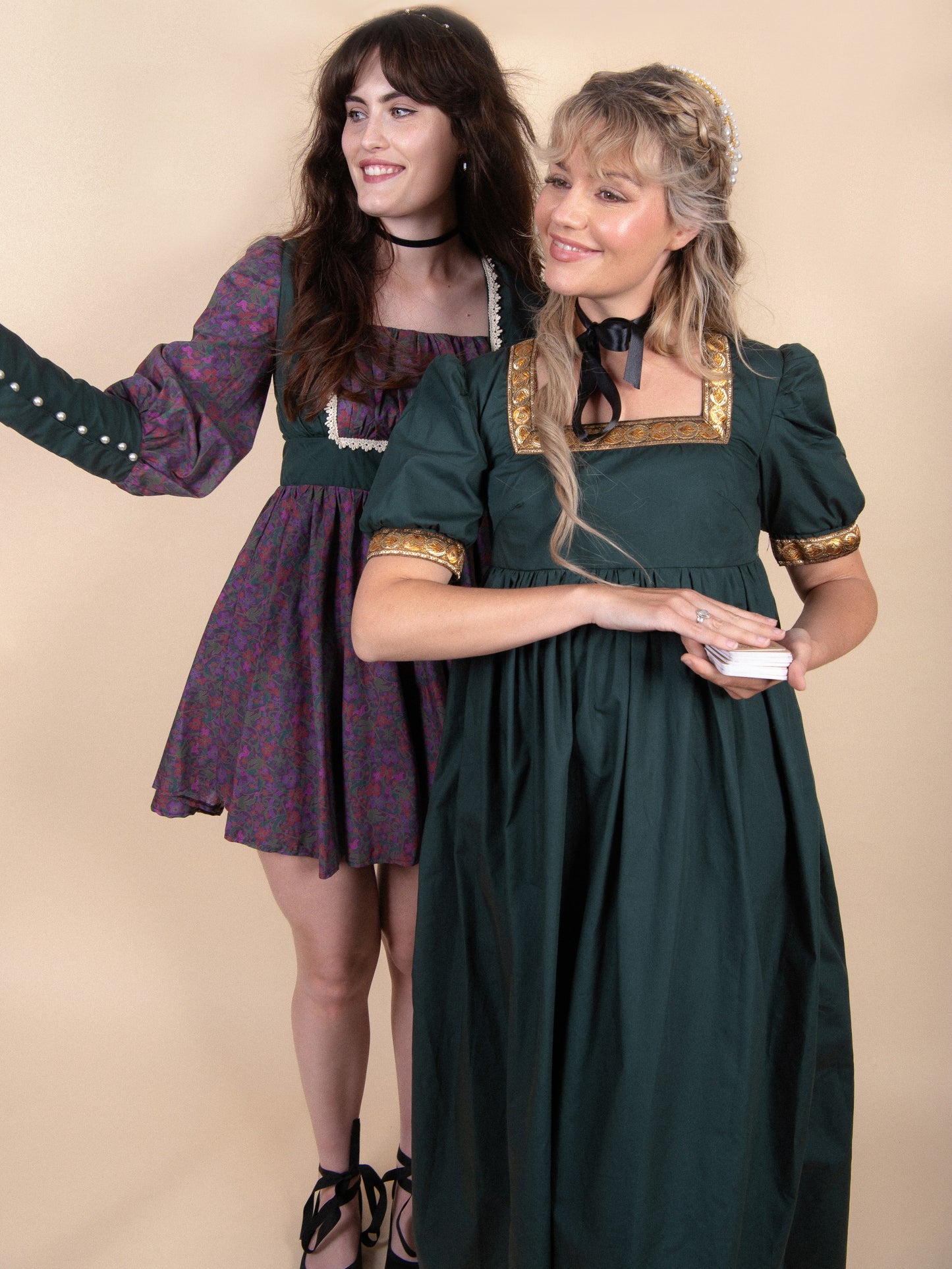 Ivy Bishop Sleeve Prairie Print Dress