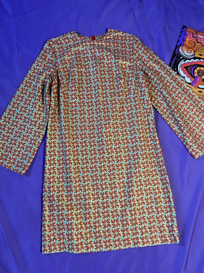 Sample Psychedelic Shift Dress L