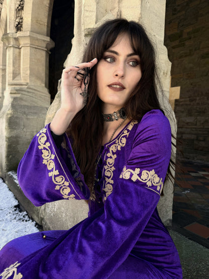 Morgana Amethyst Midi Dress
