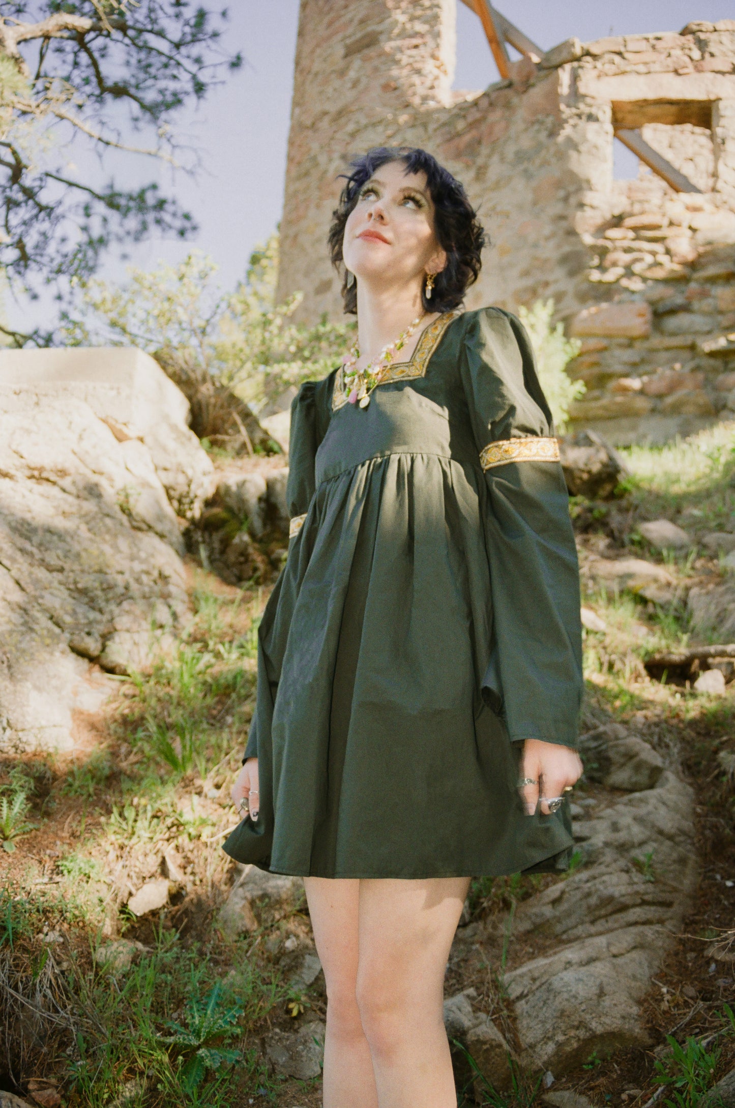Anwen Juliet Trim Dress